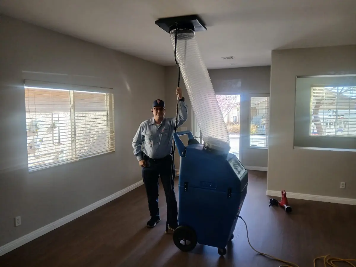 Professional Dryer Vent Cleaning work inside a Worth home